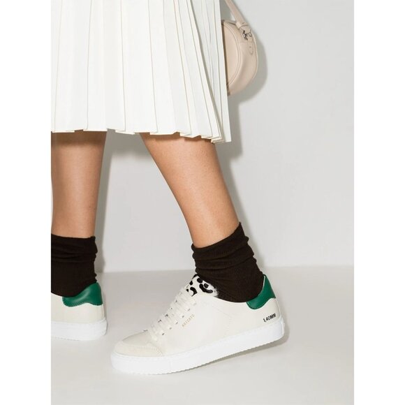 AXEL ARIGATO Clean 90mm Triple Leather Suede Calf Hair Low Top Sneakers Size 6.5 - Picture 15 of 16